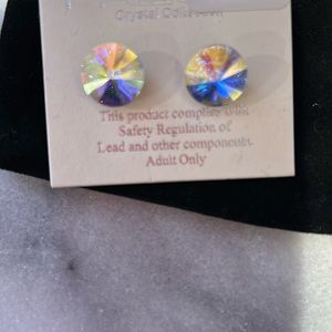 Aurora Borealis Stud Earrings-Boutique